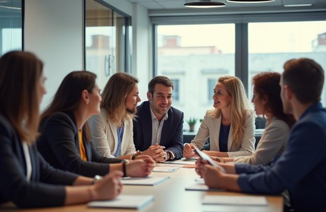Ascend Digital Solutions team collaborating