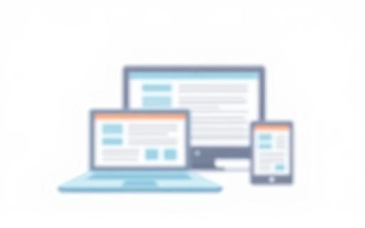 Laptop, tablet, and phone showing a responsive website