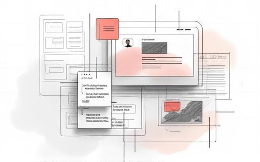 User interface wireframes and sketches